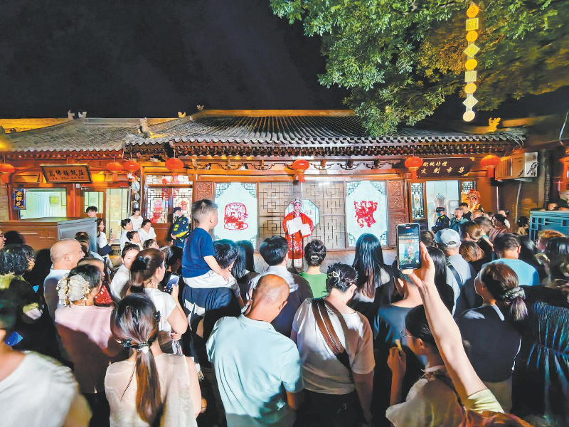 老街&ldquo;夜未央&rdquo;　文旅&ldquo;热力足&rdquo; &mdash;&mdash;2026&ldquo;清爽榆林&rdquo;古城系列文艺演出带火夜经济
